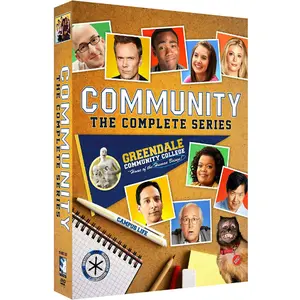 Community Full Series Complete DVD Box Set - Seasons 1-6, 12-Disc, Comedy, Humor