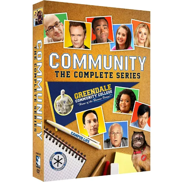 High Quality Community Full Series 12-Disc DVD Box Set - Seasons 1-6, Brand New & Factory Sealed Comedy Video Collection with Humor, Special Features, Bonus Content
