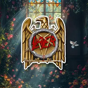 Slayer Eagle Metal Watch Band Sticker Decal Set, 3 Piece Decorative Accessories, Durable and Stylish Design, Perfect for Watches