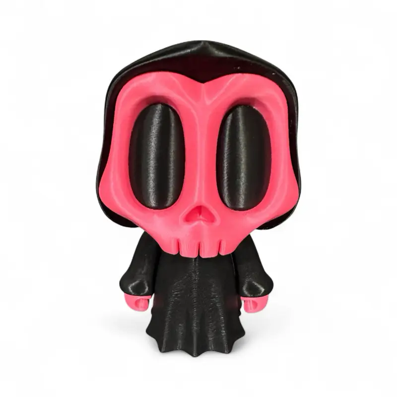 3D Printed Skeleton & Grim Reaper Figurines – Spooky Halloween Collectibles