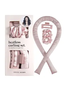 Heat-free sleep curling iron lazy person's curling magic hair clips hair ties set large wave curling iron Heatless Hair Curlers