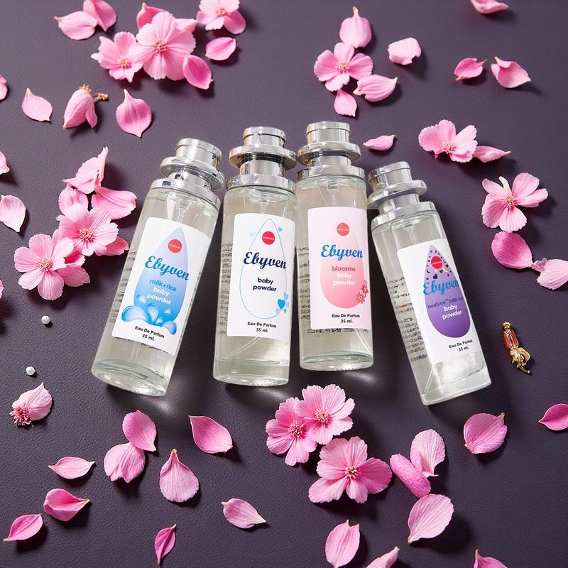 Pagoda Perfume for Women 35ML Four Colors Options White Baby Skin Scent Pink Sweet Floral Blue Soft Milky Scent Purple Lavender Relaxing Scent Multi Scenario Floral Scents Perfume