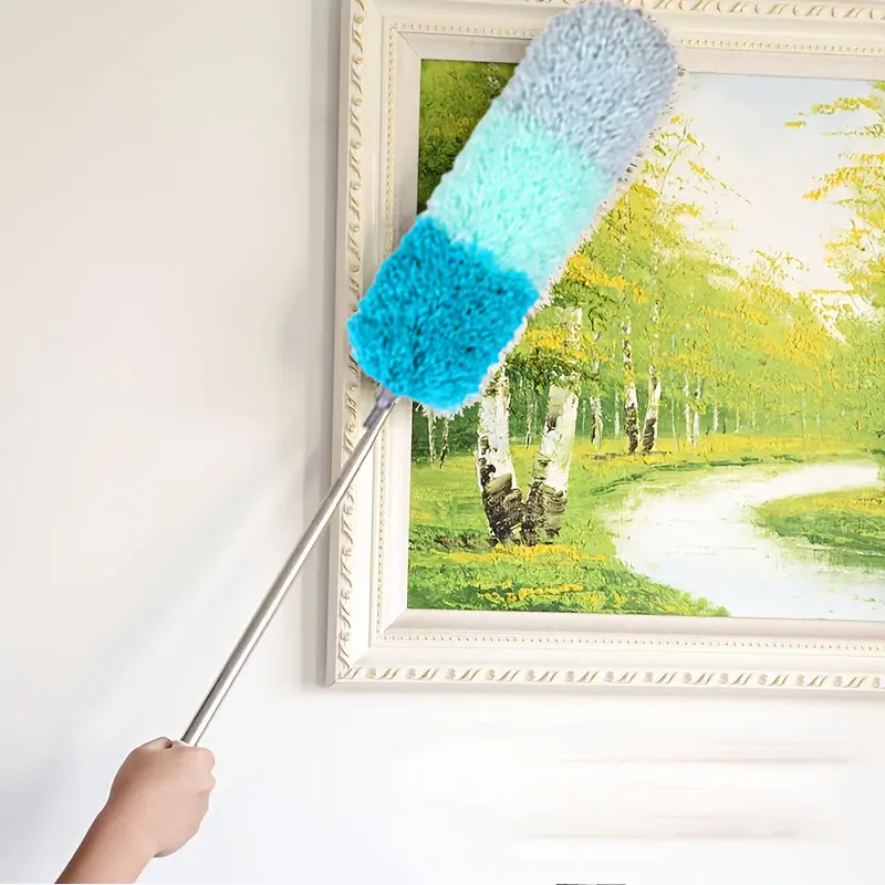 Adjustable Extendable Microfiber Duster 250cm! Household Washable Bendable Duster for Window Ceiling Fan Cleaning