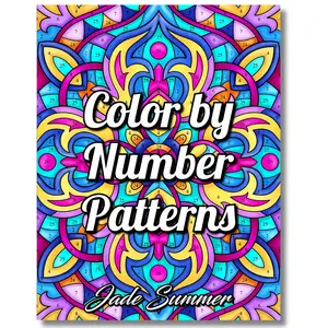 Color by Number Patterns: An Adult Coloring Book with Fun, Easy, and Relaxing Coloring Pages (Color by Number Coloring Books)