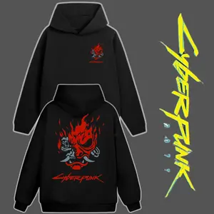 Samurai Shirt Classic Samurai Band Shirt Cyberpunk 2077 Samurai - T-Shirt - Sweatshirt Hoodie 2 Sided Cotton Menswear