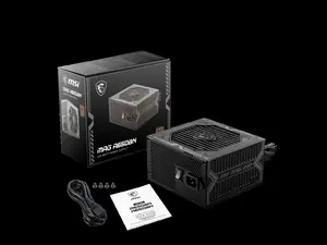 MSI  650W ATX 80 Plus Bronze Certified Active PFC Power Supply