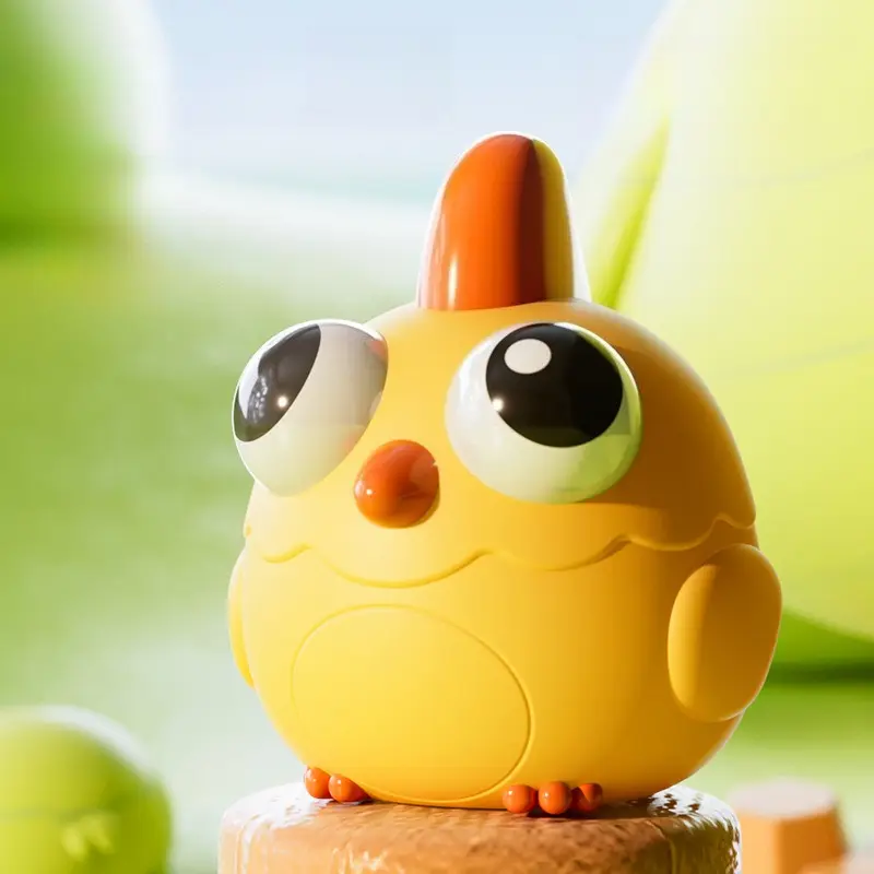 Eye popping chick - yellow