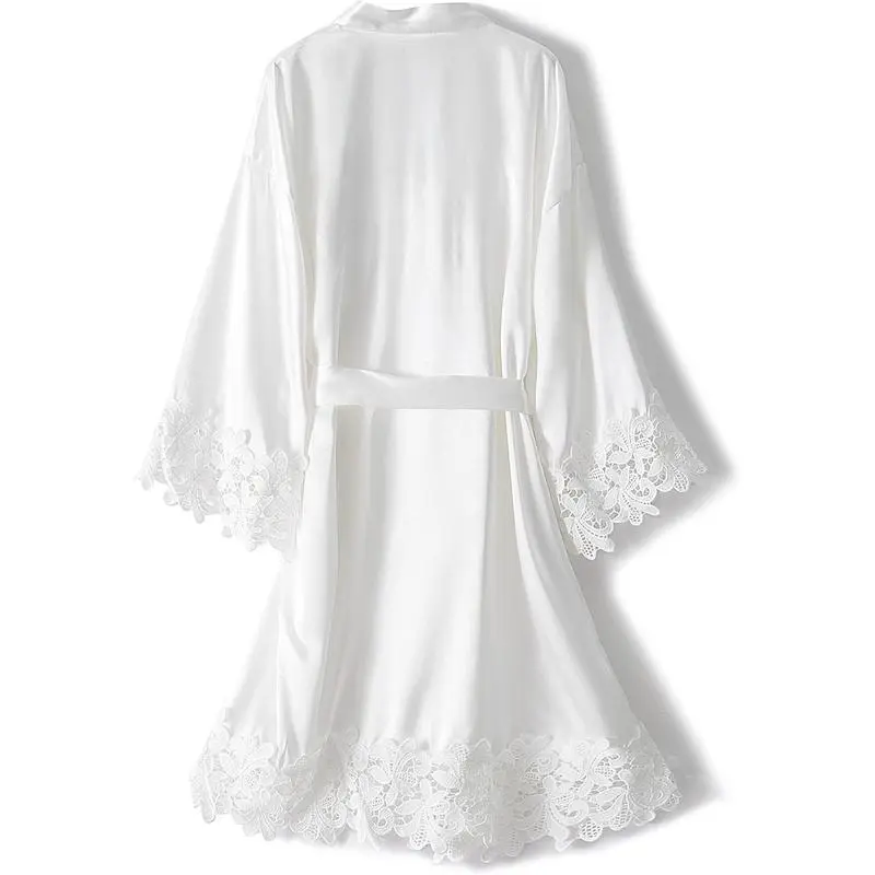 bridesmaid dressing gowns cotton Sale! Set of 5 Cotton Bridesmaids Robes, Bridesmaid Robe, Bridesmaid G –  DivineBridalShop main image 1