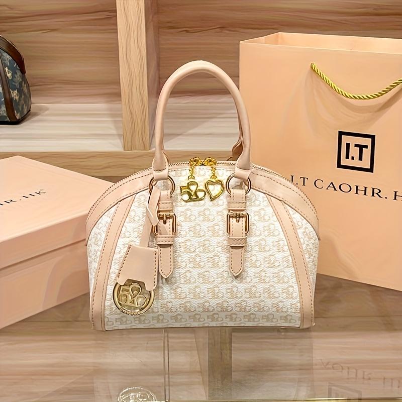 Vintage Monogram Dome  for Women bag Trendy Crossbody Top Handle Satchel city luxury designer