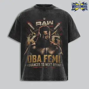 Vintage WWE Oba Femi The Ruler T-Shirt, Oba Femi T-Shirt & Hoodie , Retro WWE Wrestling Graphic Tee for Fans, Gift for WWE Fans, Gift for Boyfriends ,WWE Fans Shirt, WWE Event Outfit