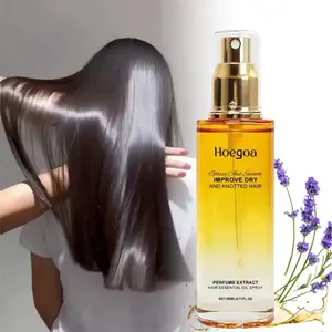 2.7oz Smooth Hair Care Essence Oil - Suitable for dry, messy and curly hair. Light and easily absorbed, it makes your hair look smoother and more luxurious. Haircare Rosemary Essential Oil Hair Blend shampu