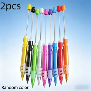 2pcs Student Automatic Pencils, No Sharpening Needed, 0.5mm Continuous Core, Cute Writing Pencils, Ideal for School Use