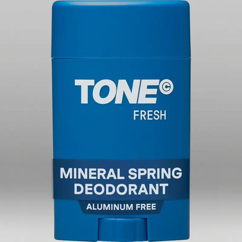 TONE Women's Aluminum-Free Natural Stick - 48-Hour Sweat Odor Control, Gentle, Scented, Shea Butter, Probiotics, Minerals, Exfoliating & Moisturizing Underarm Body Care, 2.65 oz, Clean Ingredients