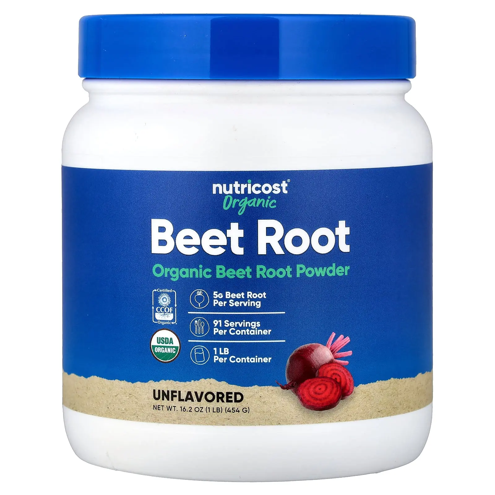 Nutricost Organic Beet Root Powder, Unflavored, 16 oz (454 g) Nutricost Organic Beet Root Powder, Unflavored, 16 oz (454 g)