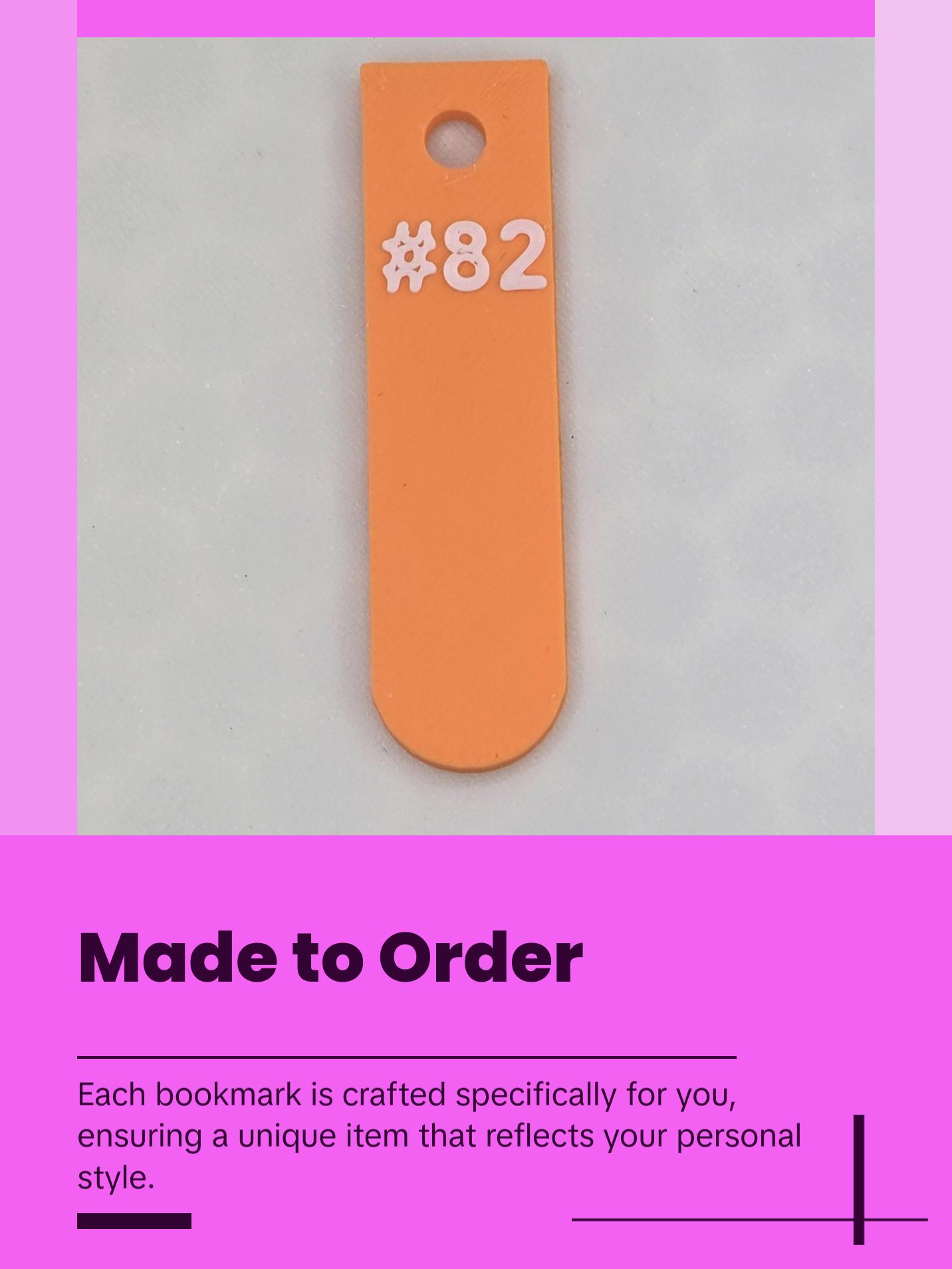 Class of 2026 Customizable Graduation Gift Bookmark - Personalized School Year Keepsake with Color Options for Seniors