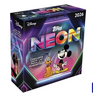 2026 Topps NEON MAGA Box with 10 packs containing 5 cards per pack