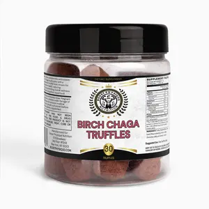 Boost Physique Nutrition Birch Chaga Truffles Supplement: Mushroom, Immune Health, Energy
