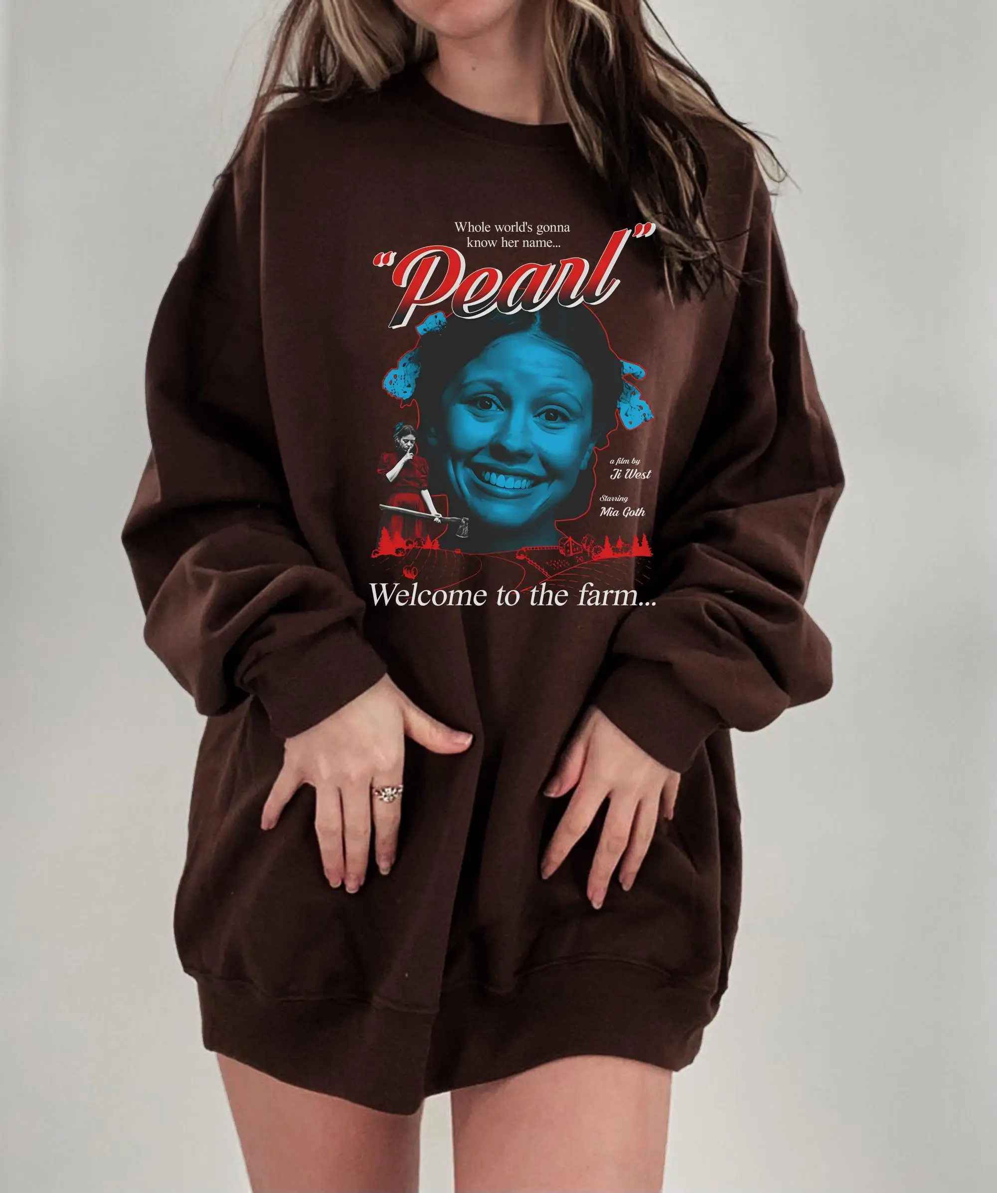 Pearl A24 Movie, Pearl Horror Movie Poster Inspired Classic Shirt, Pearl SWEATSHIRT, A24 SHIRT