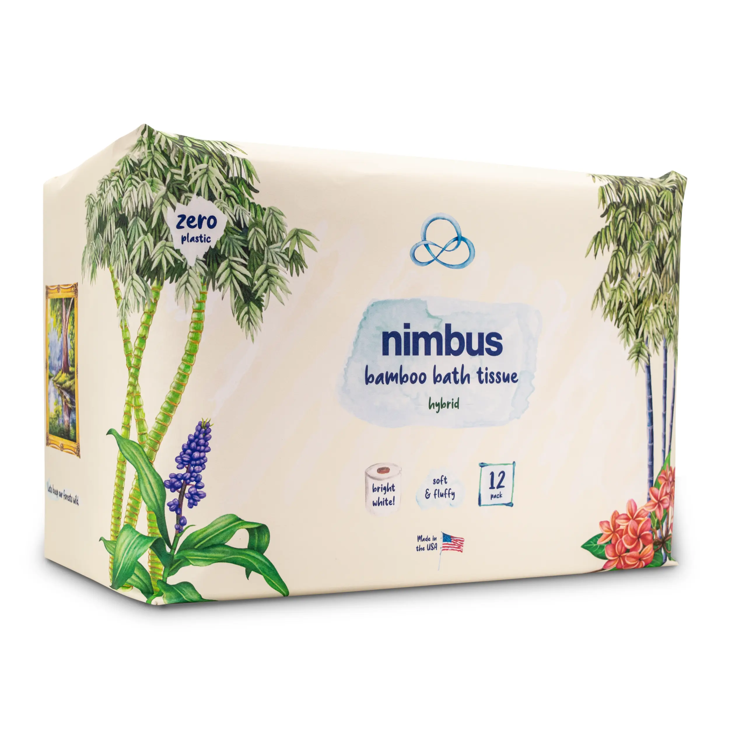 Bamboo Hybrid Bath Tissue