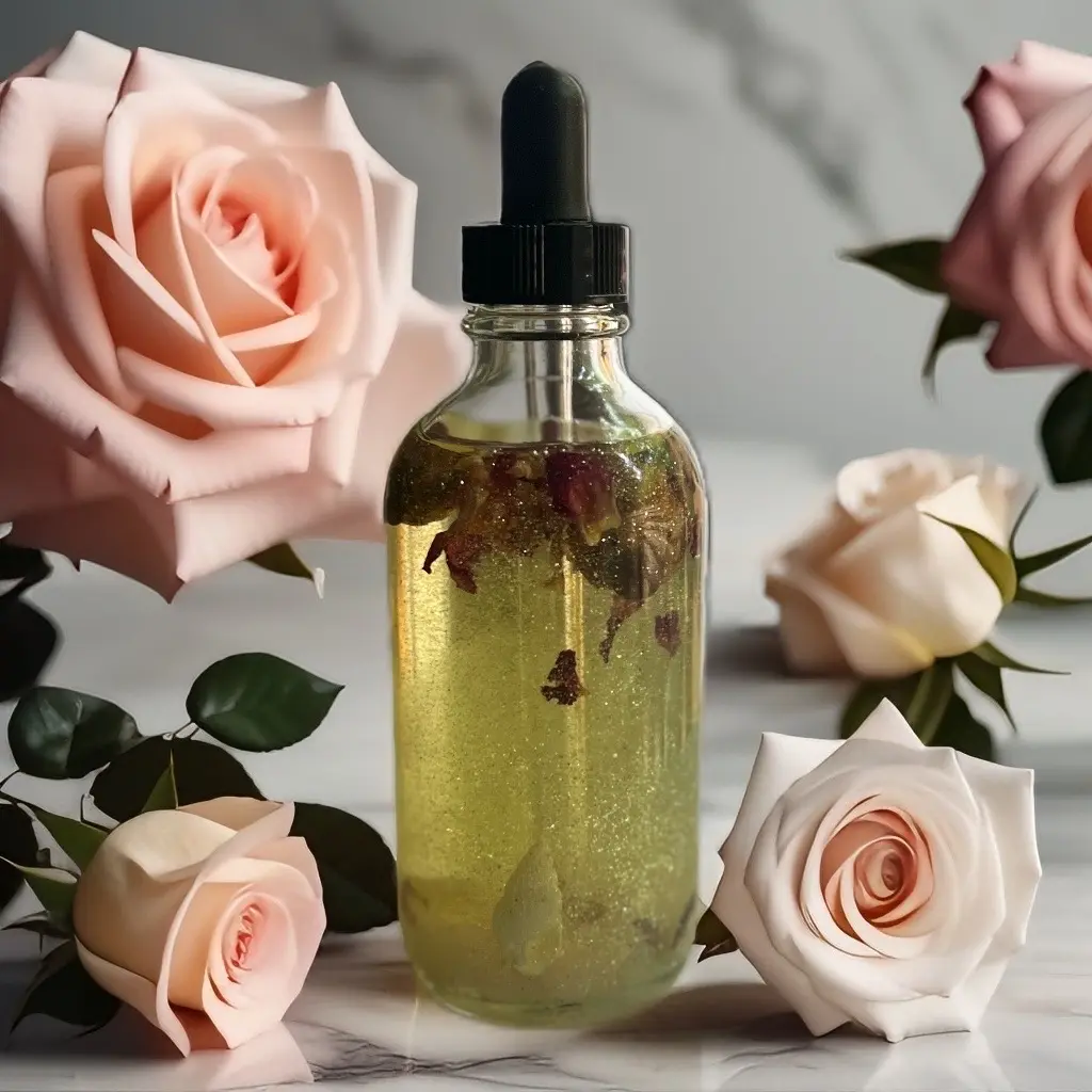 Love Goddess Body Oil Valentine’s Collection Floral Sunflower scented