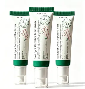 Original AXIS-Y Glow Serum 1.69 fl oz 3pcs Natural Squalane Fruit Extract Nourishing Blemish Remover Daily Facial Repair Care Product