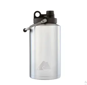 Ozark Trail 1 gal Stainless Steel Insulated Water Jug, Silver