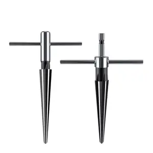 Handheld Woodworking Tapered Reamer, Hard Alloy Drill Bit, Dual-Use Hole Expander, Gift for Men, Dad, Husband, Brother