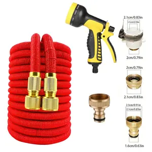 High-Pressure Garden Magic Flexible Hose Magic Soft Water Gun, Home Use High Pressure Car Wash Twist Nozzle, Efficient Gardening Irrigation Tool