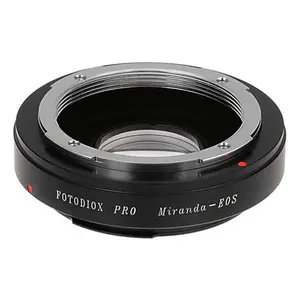 Fotodiox Pro Lens Mount Adapter - Miranda (MIR) SLR Lens to Canon EOS (EF, EF-S) Mount SLR Camera Body
