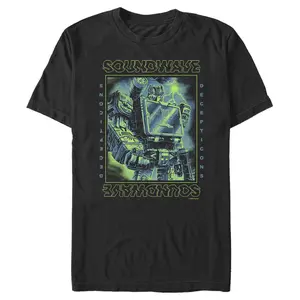 Men's Transformers Soundwave Lightning Waves T-Shirt