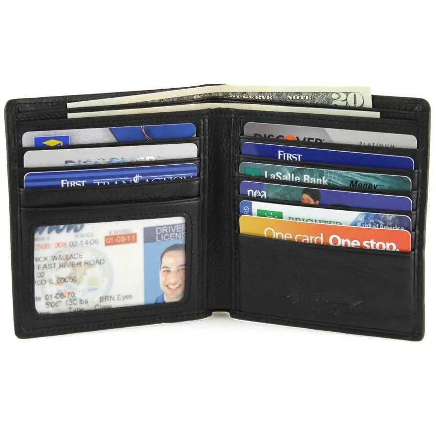 Osgoode Marley RFID Mens Leather Hipster Wallet