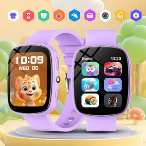 Kids Smart Watch 1.83 Inch Game Watch for Kids, HD Front Camera for Photos Videos, 18 Educational Learning Games, Pedometer Sleep Tracker Alarm Clock Calculator Flashlight, 21 Languages, Multi Colors, Birthday Gift for Boys Girls