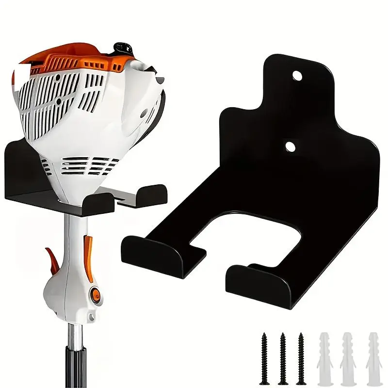 Wall Mounted Tool Rack, Yard Tool Rack, Large Single Layer Shelf, Tool Rack for Garage, Gardening, Trimmers, Brush Cutters, Hedge Trimmers, Tool Organizer, Garage Tool Storage, Tool Storage Racks, Tools Rack