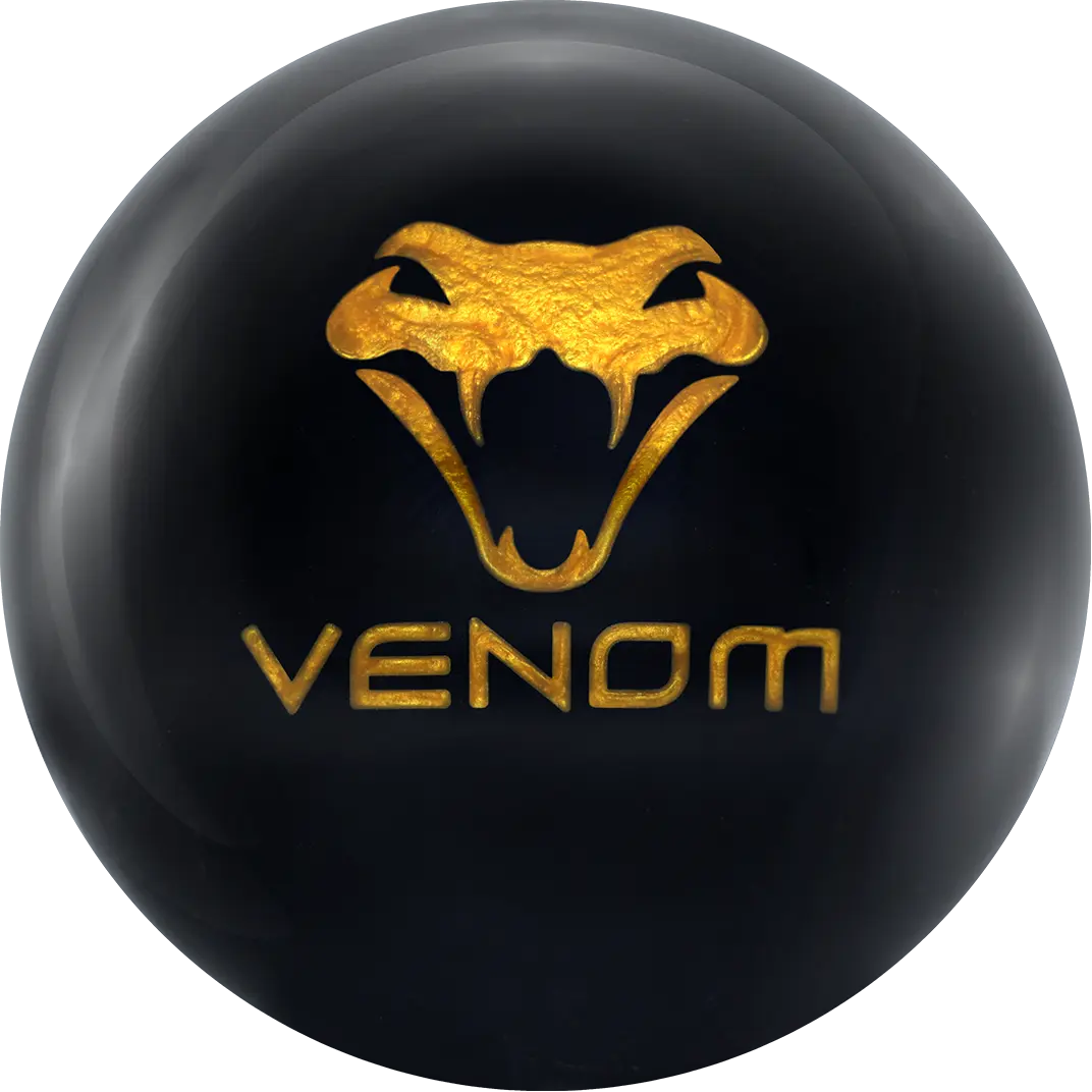 Motiv Venom Top Weight Bowling Ball - Black, Shock Purple, 2.7oz, 3.8oz Pin Options - Sports & Outdoor Ball Sports Equipment (Does Not Include Drilling)