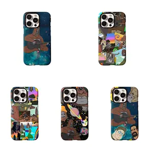 Sassy The Sasquatch Big Lez Cute Funny Unique Artistic Painting Phone Cases ForSuitable for iPhone 17/16/15/14/13/12/11 Pro Max/Plusand Samsung Galaxy S23-25, shock-absorbing, anti-drop protective case, lightweight, new fashion trend design