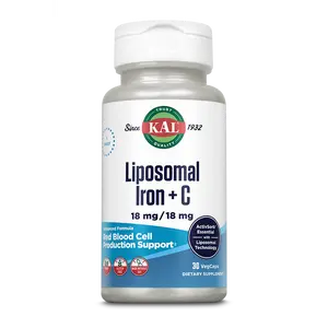 Springtok Liposomal Iron + C Healthcare Supplement - Edible Dietary Supplement for Vitamins D and C