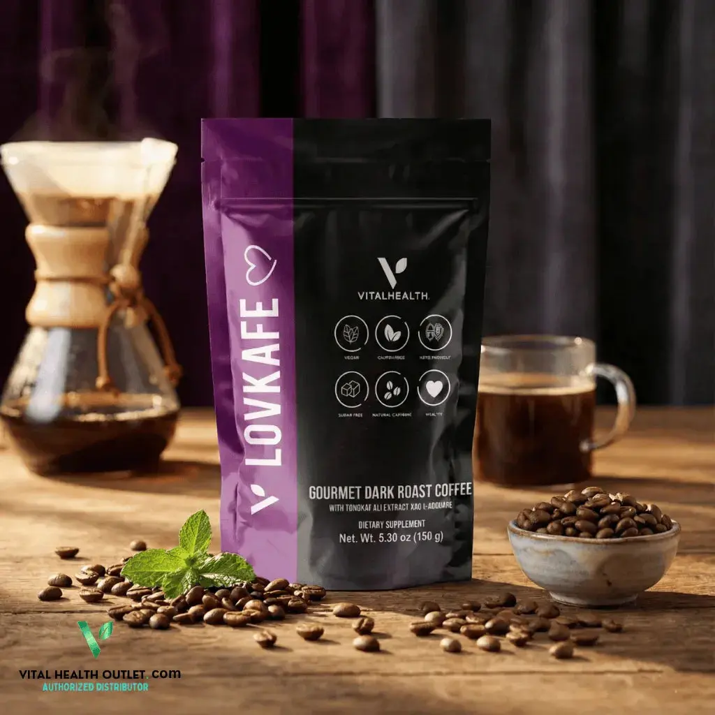 Vital Health V-Lovkafe - Performance Coffee with Tongkat Ali, Maca