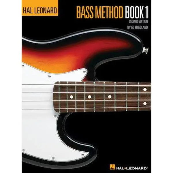 Hal Leonard Bass Method Book 1 - Beginner Bass Textbook for Garage Band, Combines Technique, Rhythm, and Practical Musicianship with Easy-to-Follow Lesson Progression