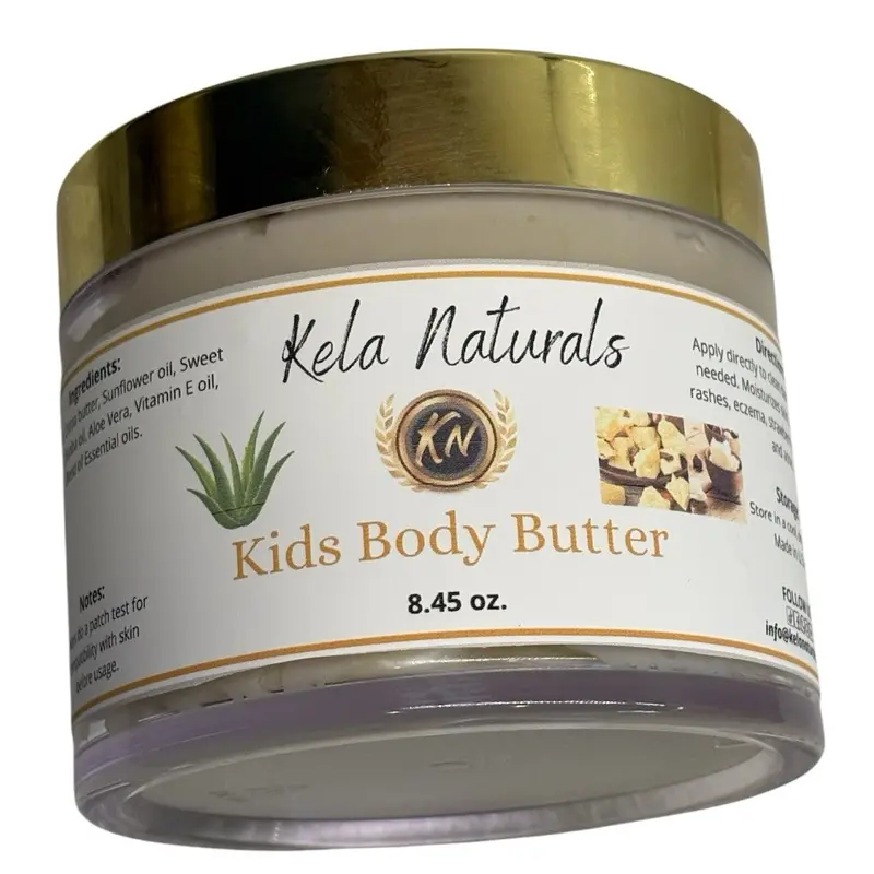 Moisturizing Kids Body and Butter for Soft Smooth Skin and Hair Care Hydrating Moisture Gentle Formula Moisturize Moisturizer Body Firming Cream Skin Repair
