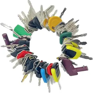 Universal Heavy Equipment Ignition Key Set