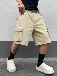 Men's Casual Classic Multi-Pocket Workwear Denim Shorts, Loose Fit Utility Short Pants, Comfortable and Stylish Denim Bottoms for Everyday Wear