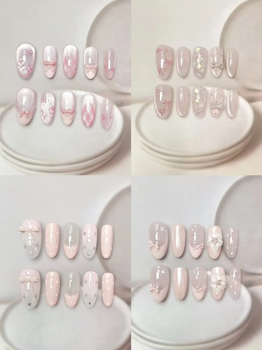 Lola1424:Handmade press on nails online bidding--30
