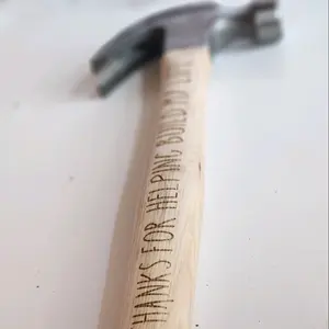 dad engraved hammer