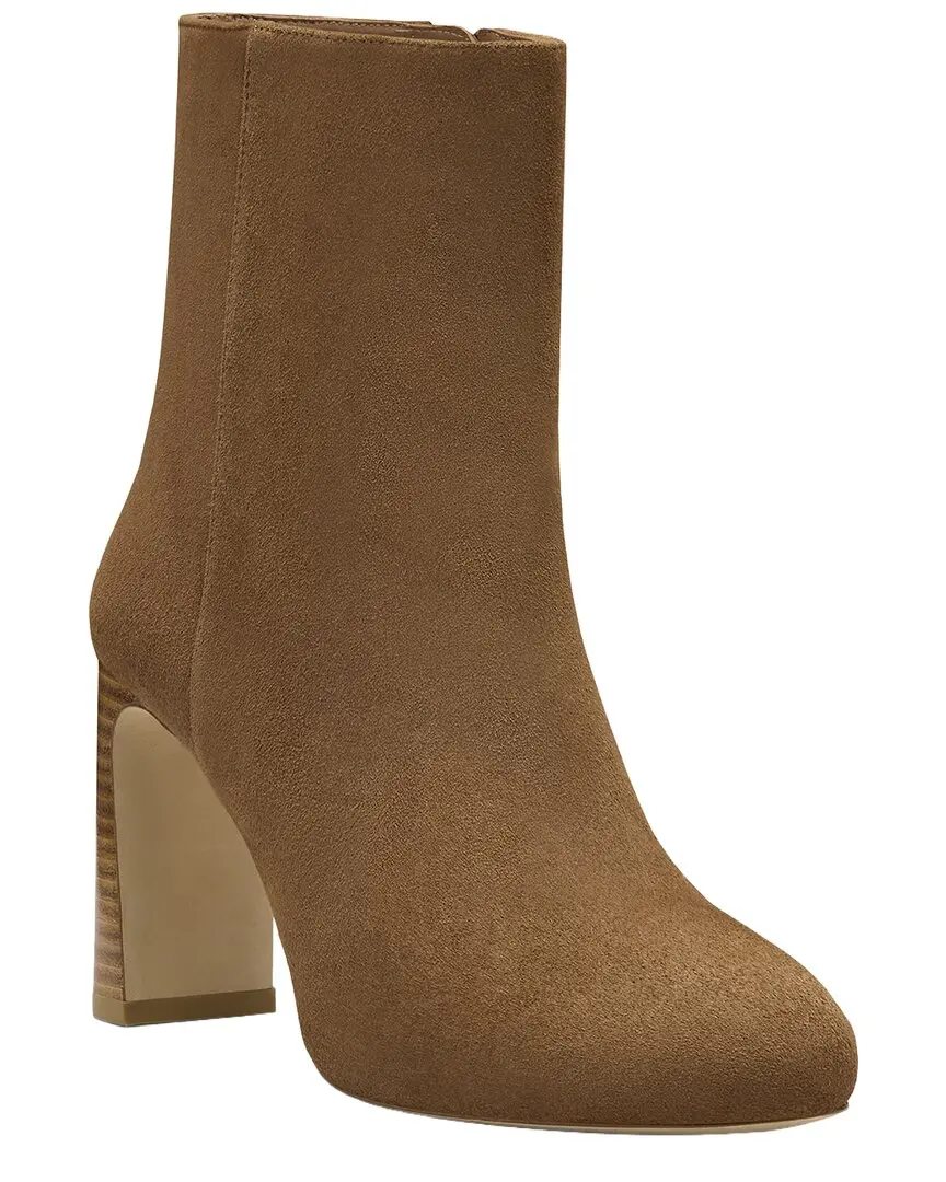 Stuart Weitzman Babette Platform Zip Suede Bootie