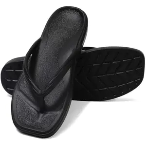 Flip Flops for Women with Arch Support - Square Toe Thong Sandals Comfortable Lightweight Summer Beach Walking Sandals