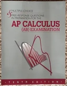 USED-Multiple-Choice & Free-Response Questions in Preparation for the AP Calculus AB Examination by David Lederman (Paperback)