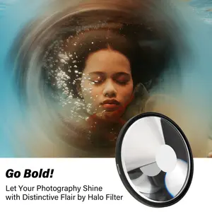 Walking Way Whirlpool Vortex Camera Lens Filter - Creative Spiral Blur & Circular Halo Effects for Portrait Photography, Music Videos, TikTok Content Creation - Phone & Camera Visual Effects Filter