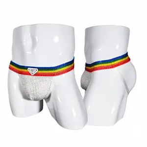 pride rhinestone MCE jock strap
