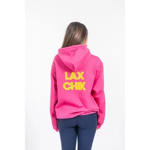 Lax Chik Hoodie*Pink