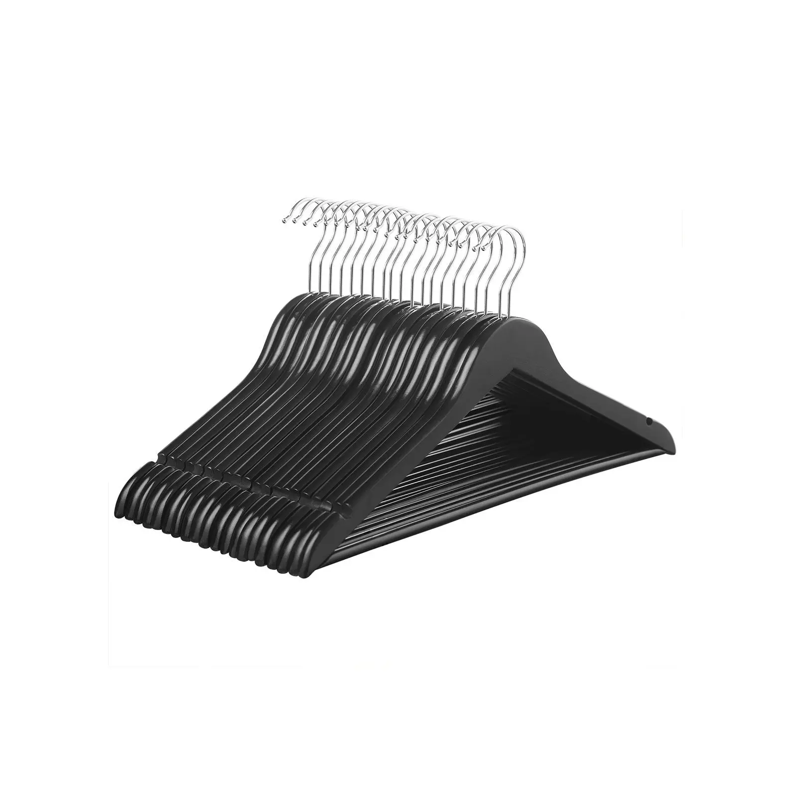 20-Pack Coat Hangers with Shoulder Notches 20-Pack Coat Hangers with Shoulder Notches
